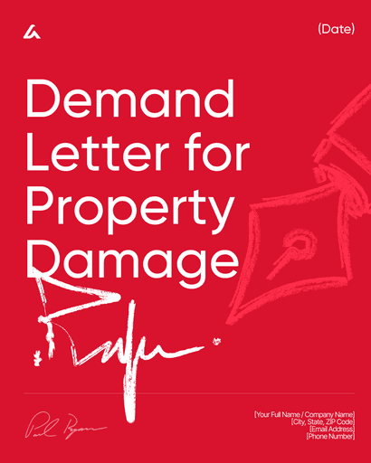 Demand Letter for Property Damage