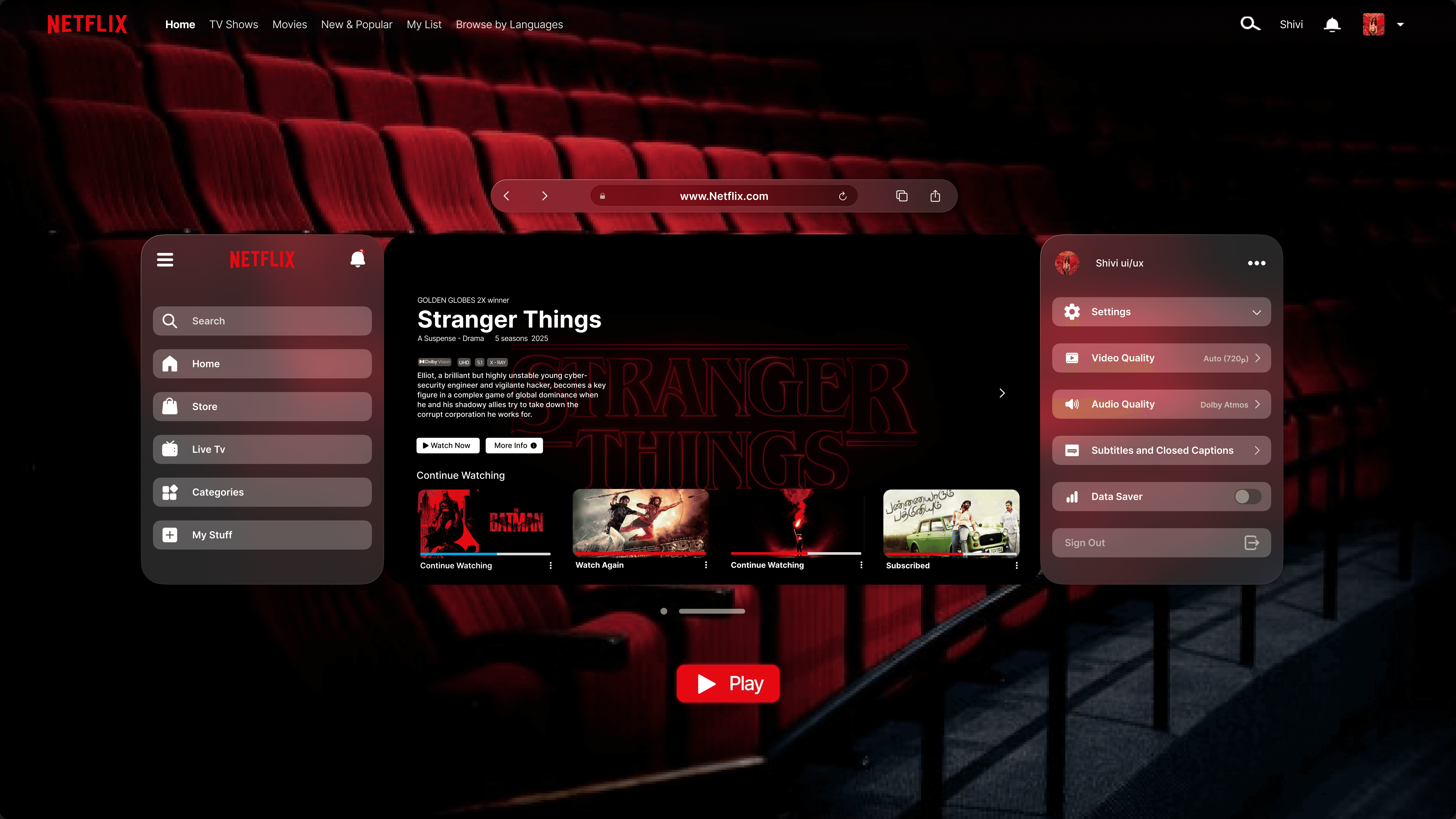 Web Design Mockup Image