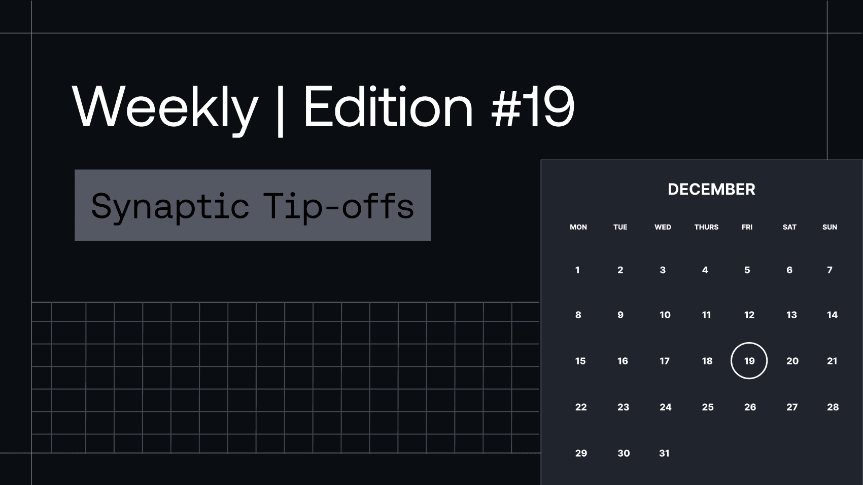 Tip-Offs by Synaptic