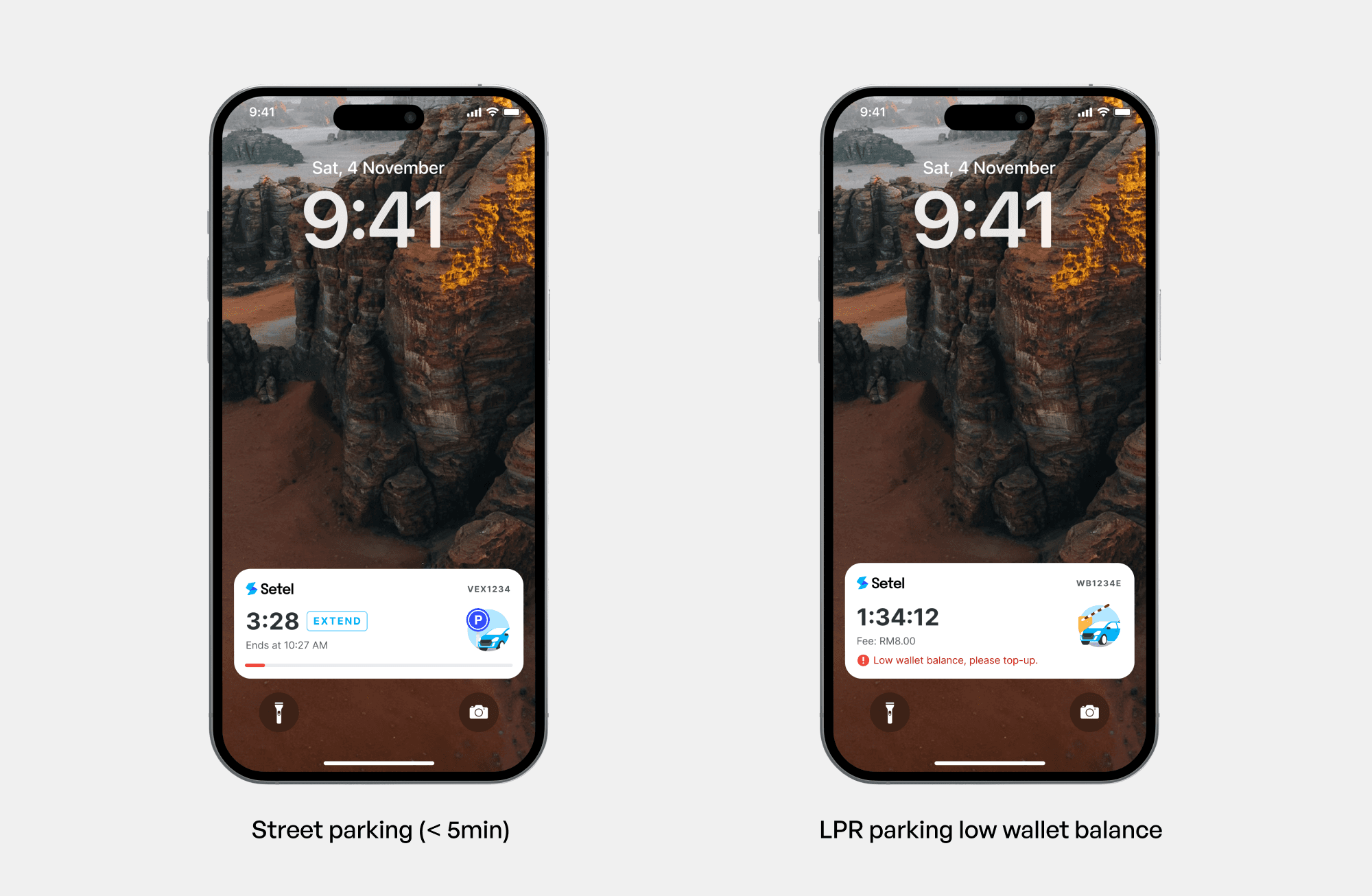 Tile of feature services