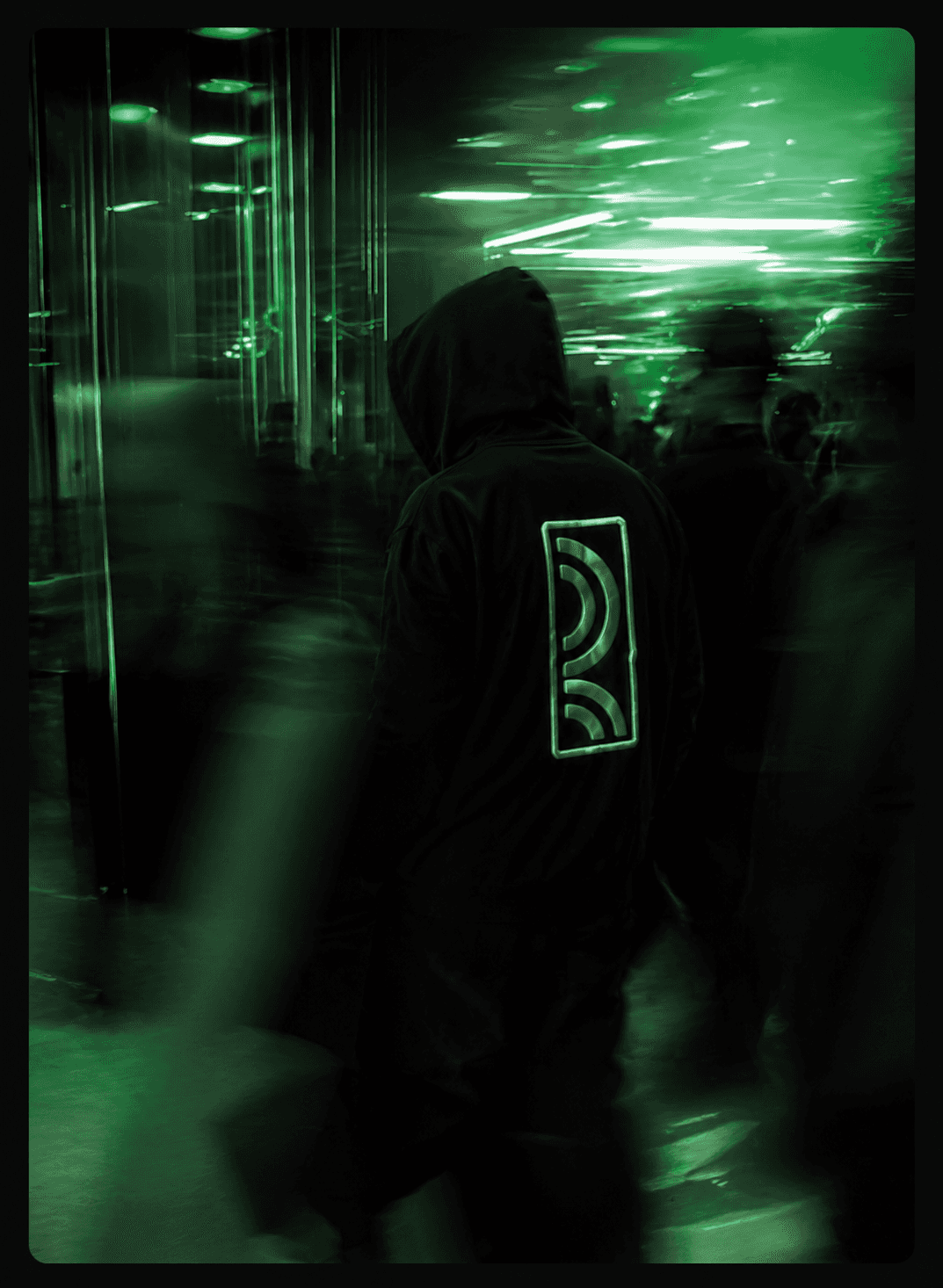 Neon Urban Motion Blur