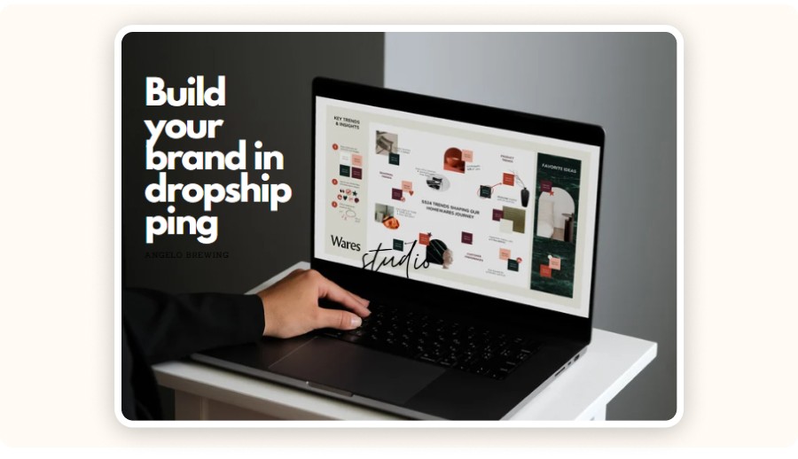 Create your brand in dropshipping