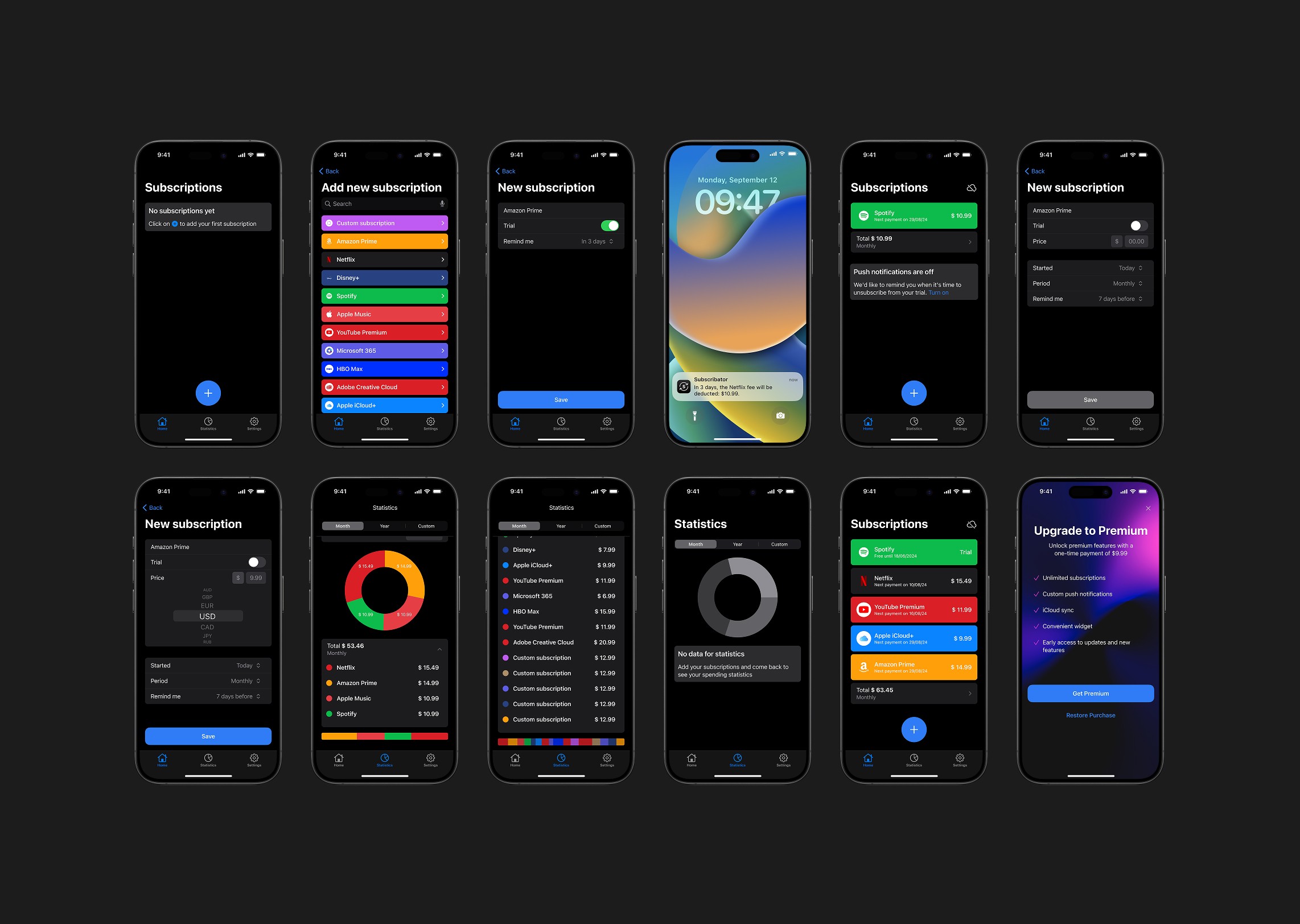 UI for iOS app