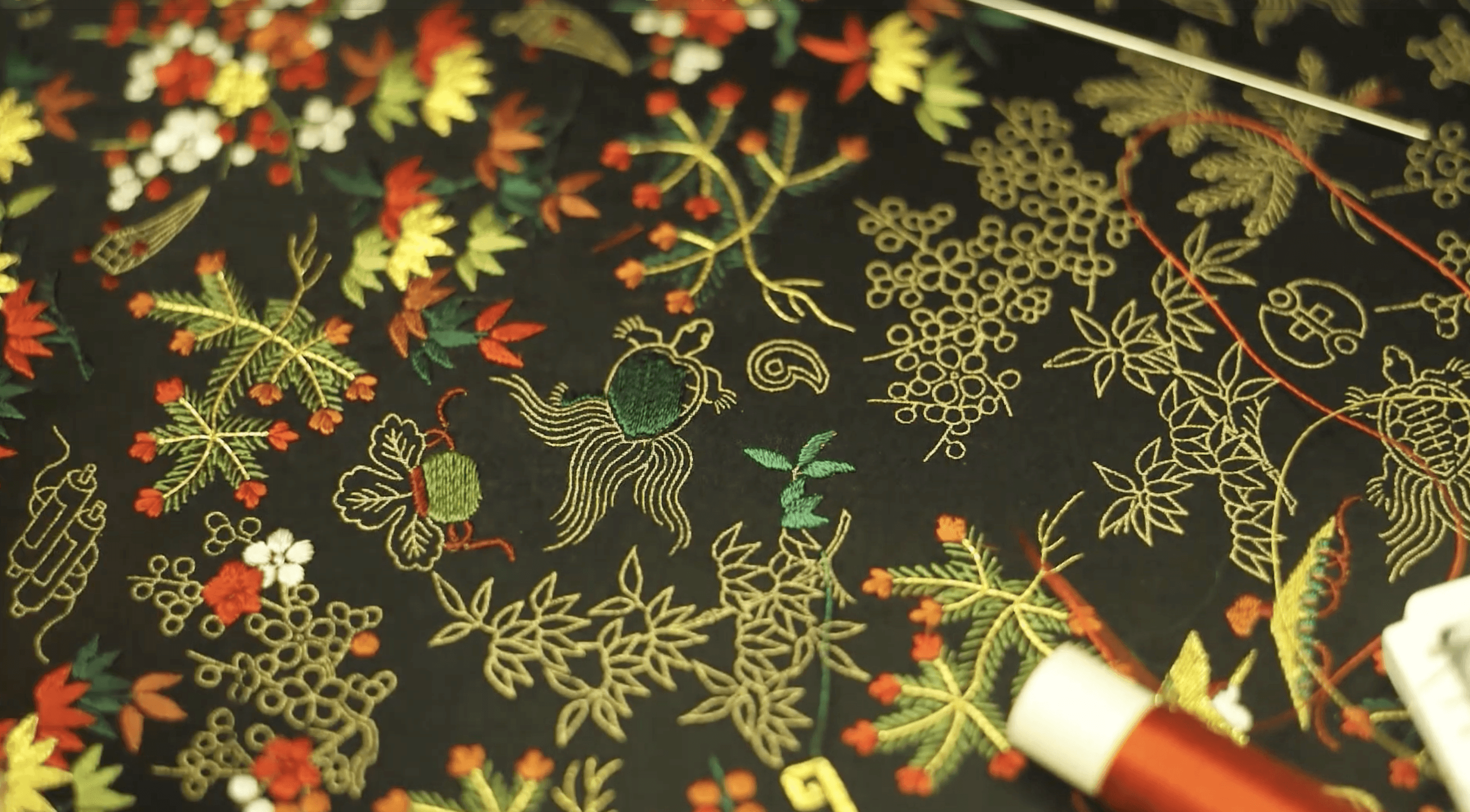 embroidery, Japanese, Japanese stitching