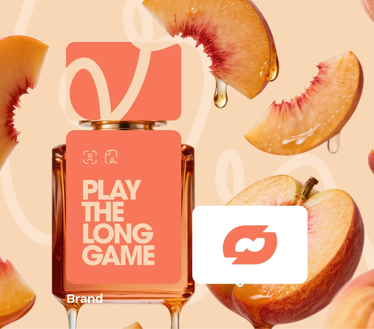 Artistic texture, warm palette