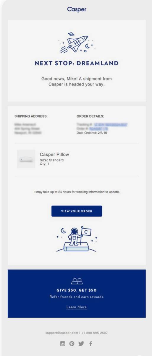 Shipping Confirmation