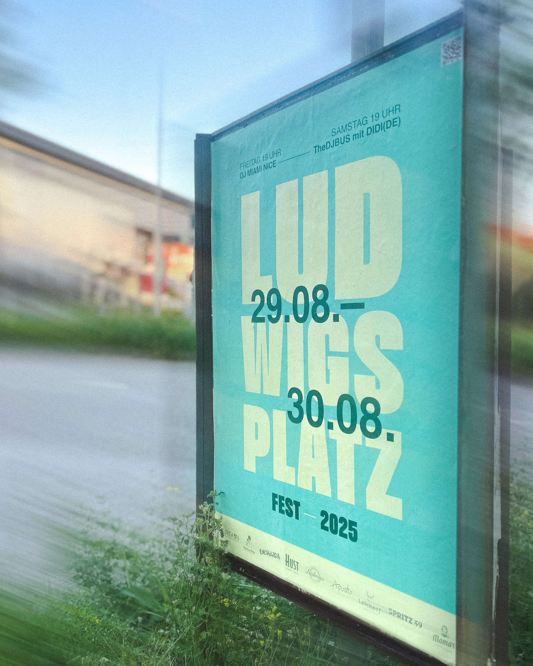 Plakatierung Ludwisgplatzfest