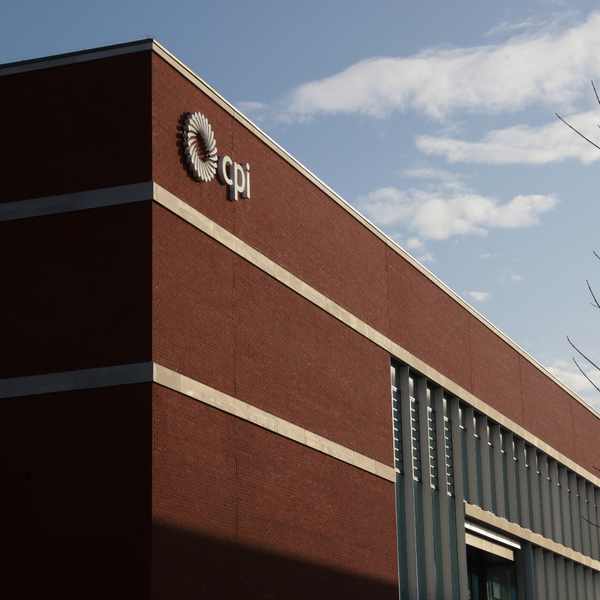 The exterior of CPI's National Biologics Manufacturing Centre.
