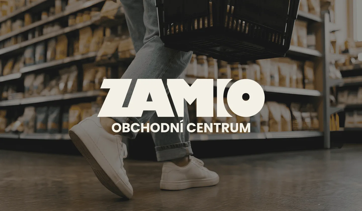 Logo a branding pro obchodní centrum Zamio
