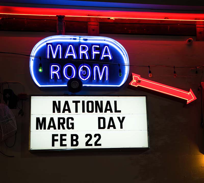 CALL TO RENT THE MARFA ROOM FOR YOUR NEXT PARTY OR EVENT!