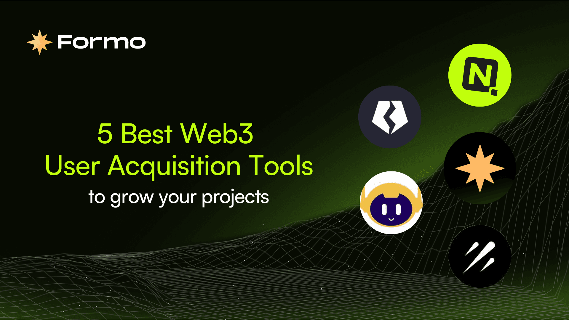 5 Web3 User Acquisition Tools that grow your projects