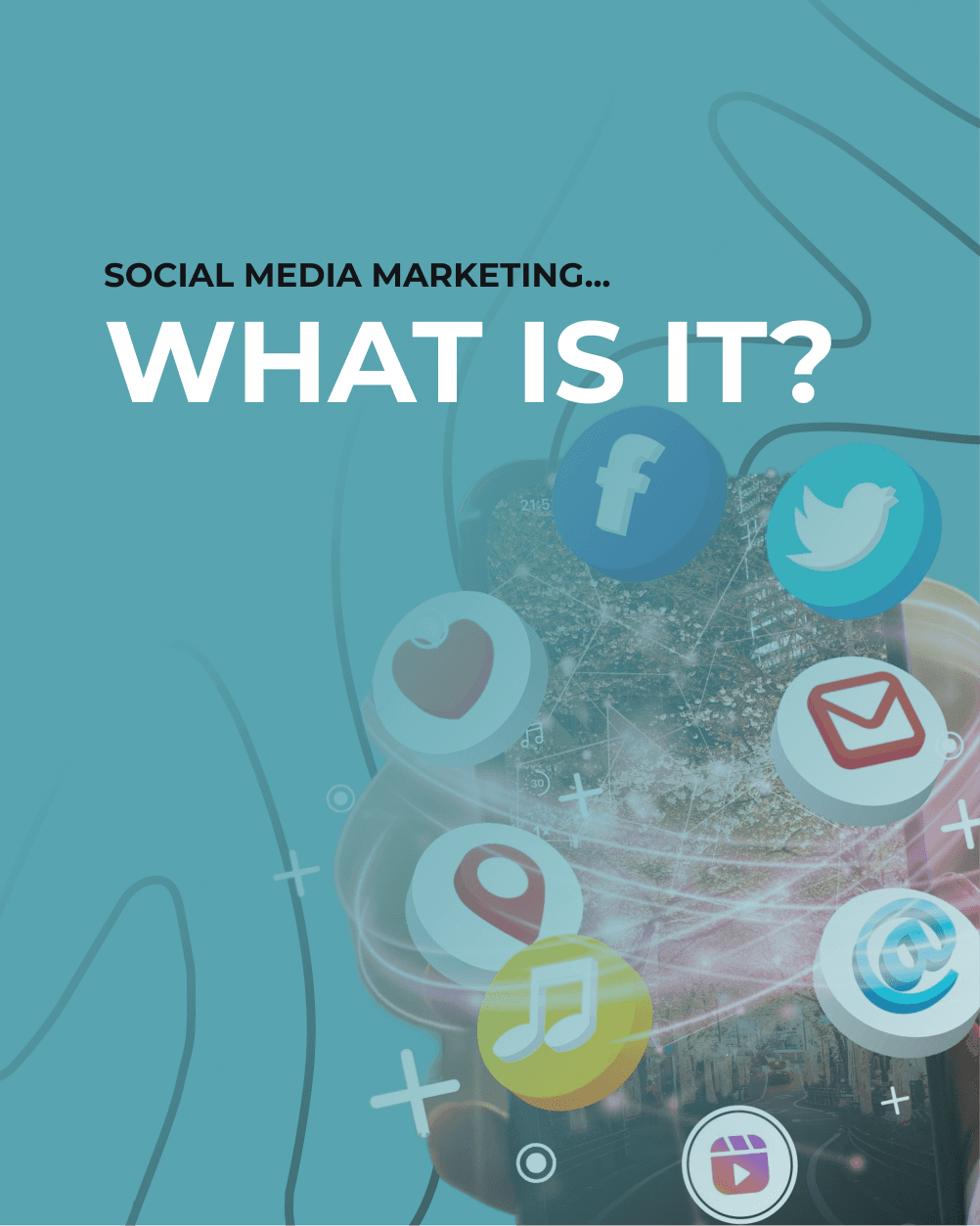 What is social media marketing