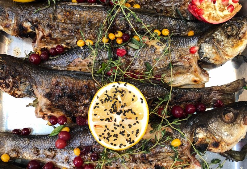 Limone e pesce