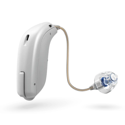 Oticon Siya 1 miniRITE : appareil auditif discret et connecté, offrant une belle qualité sonore pour 0€ de reste à charge chez Audio Pour Tous !