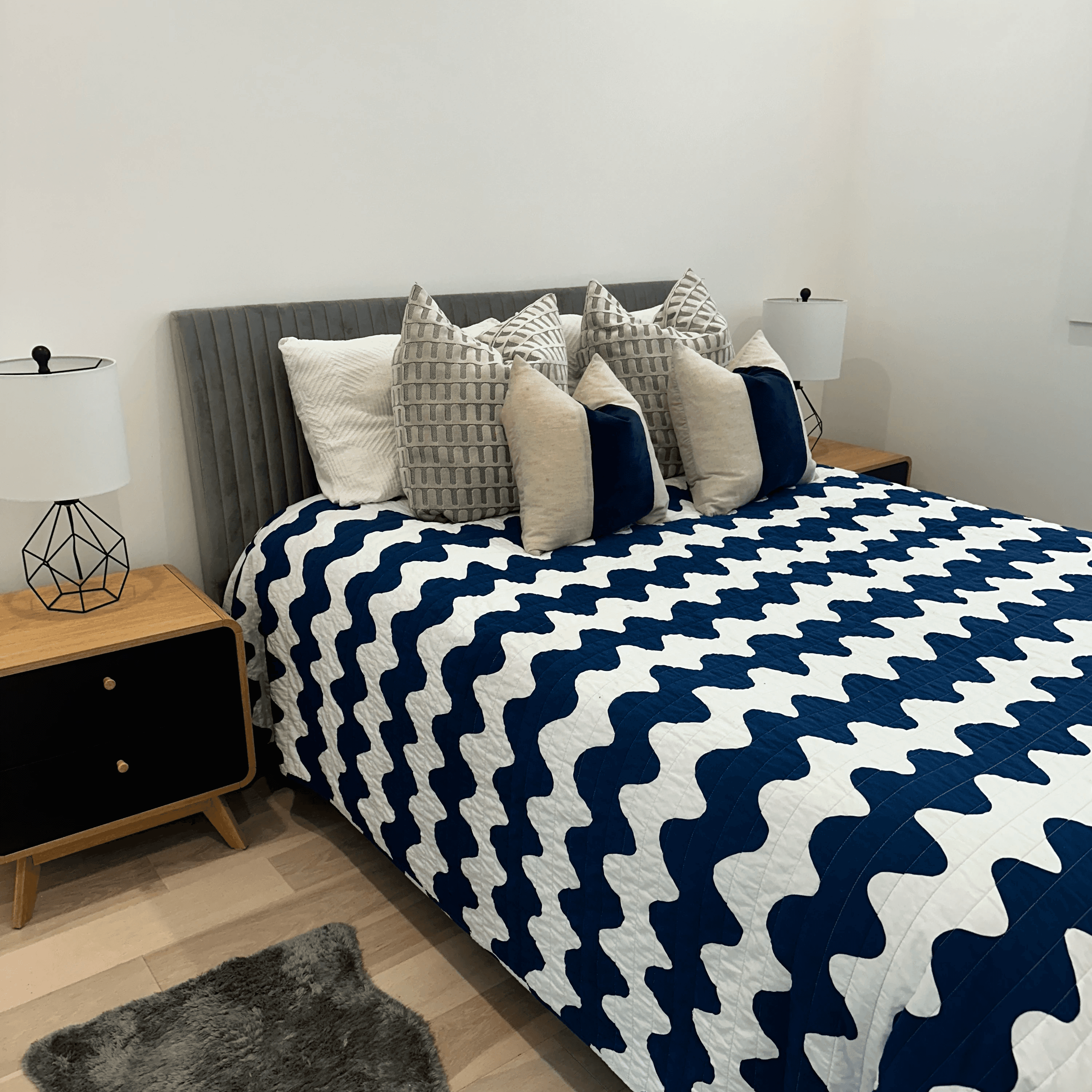 fully furnished bedroom