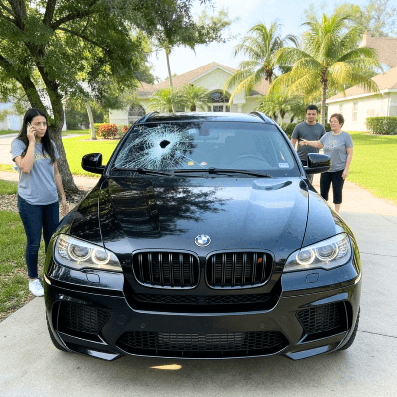 Cracked Windshield in Tampa, FL