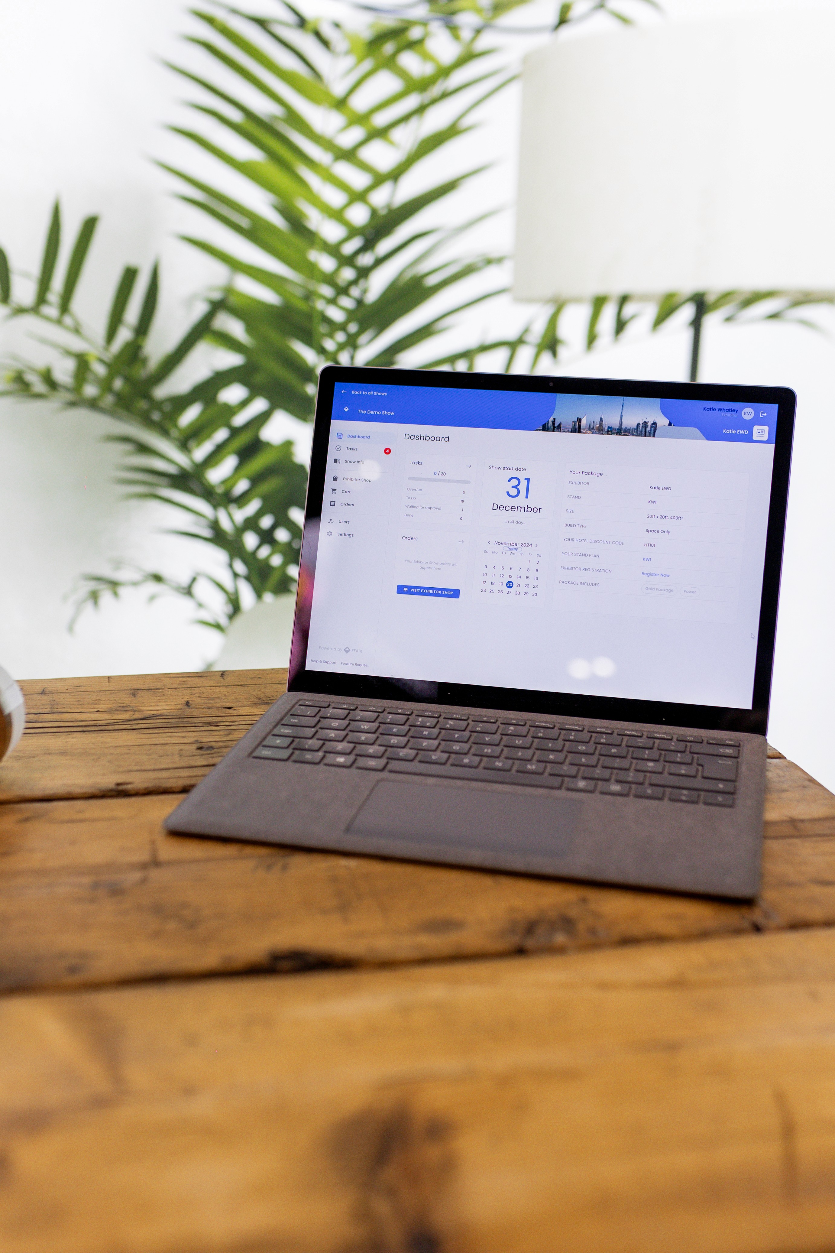 FFAIR - Online Exhibitor Manual Platform