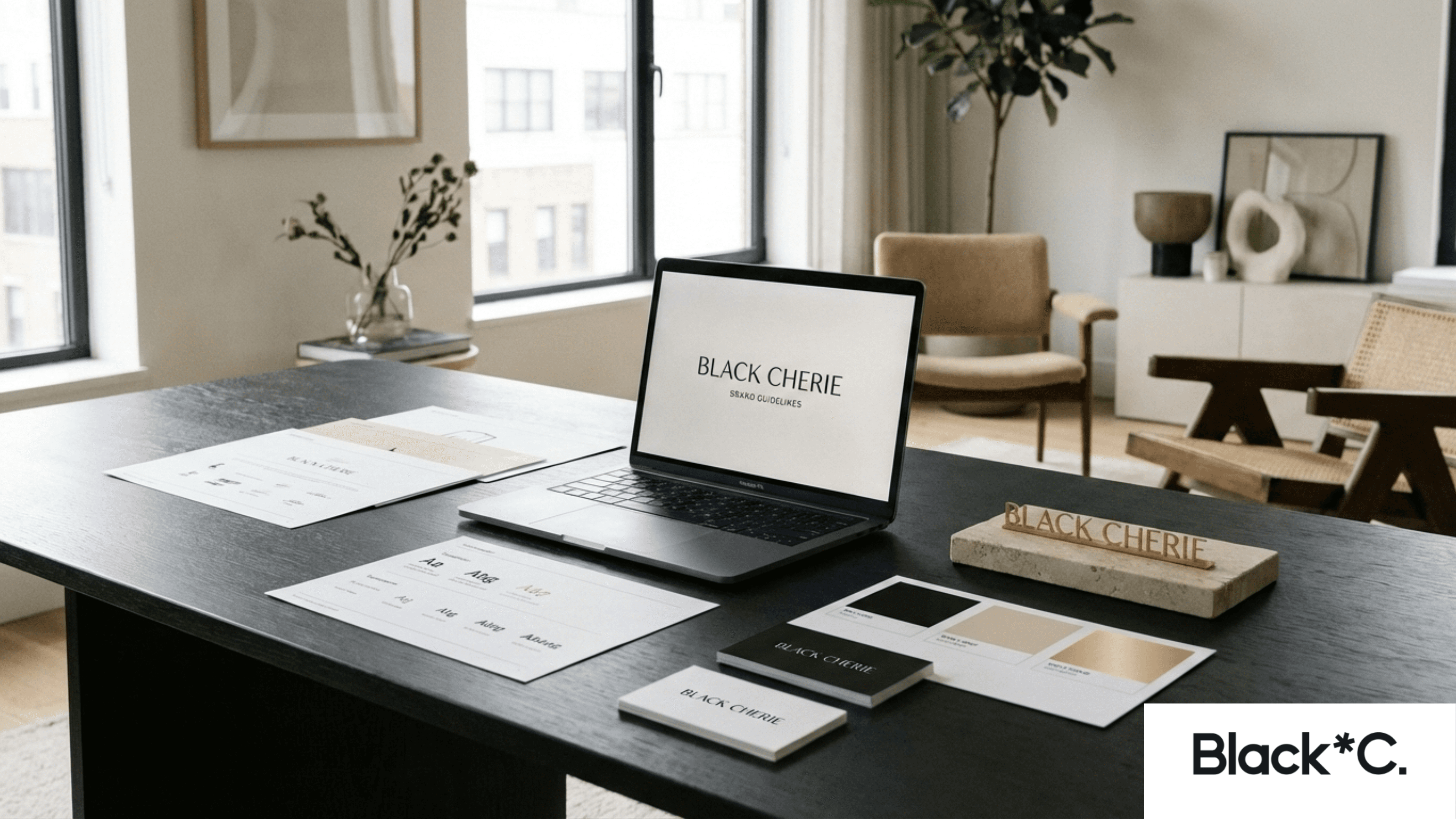 Premium branding workspace for founders in Pune – Black Cherie