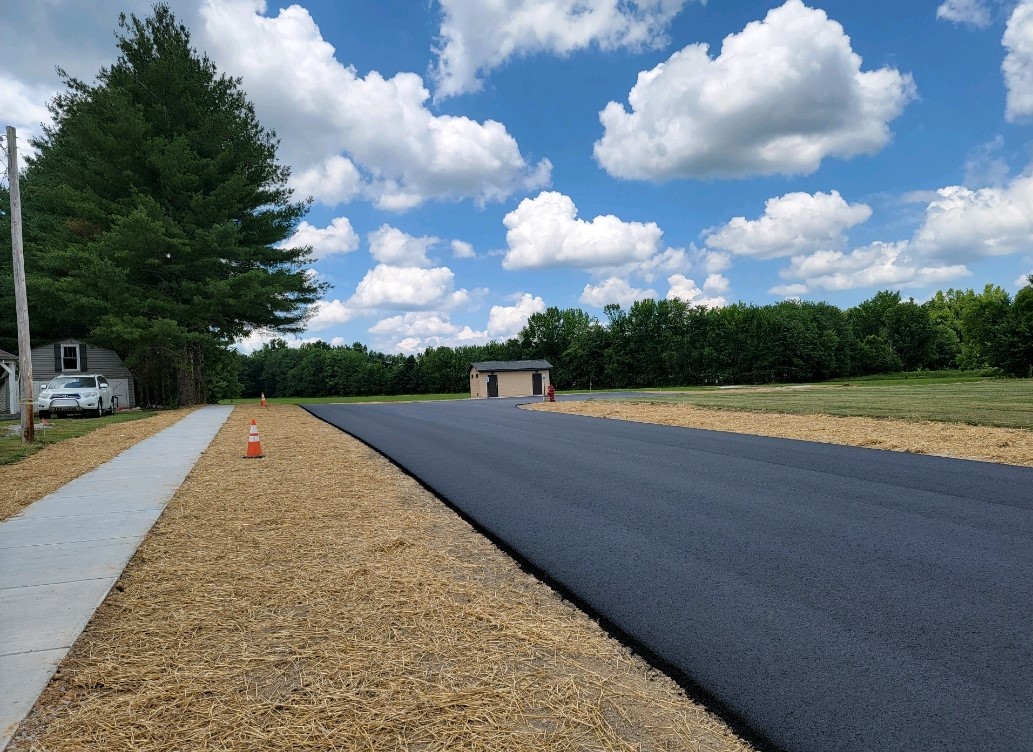 New driveway
