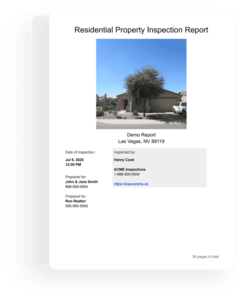 Sample report