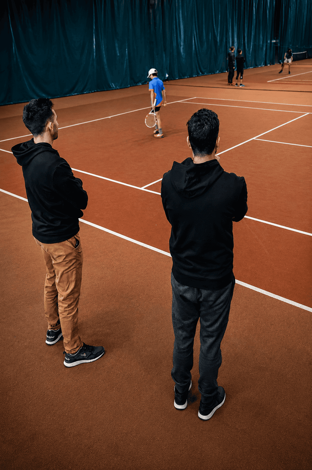 Travail de concentration et de performance mentale avec des sportifs sur le terrain