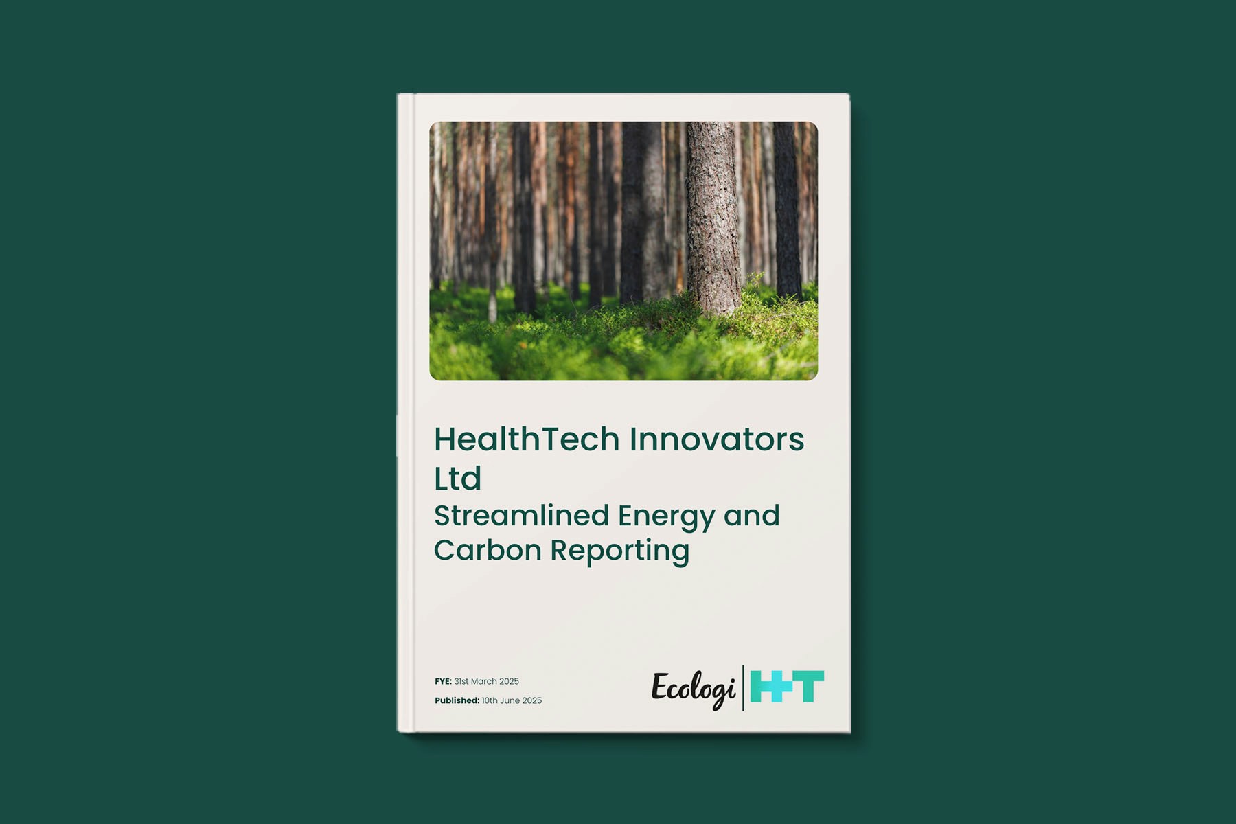 An example SECR report