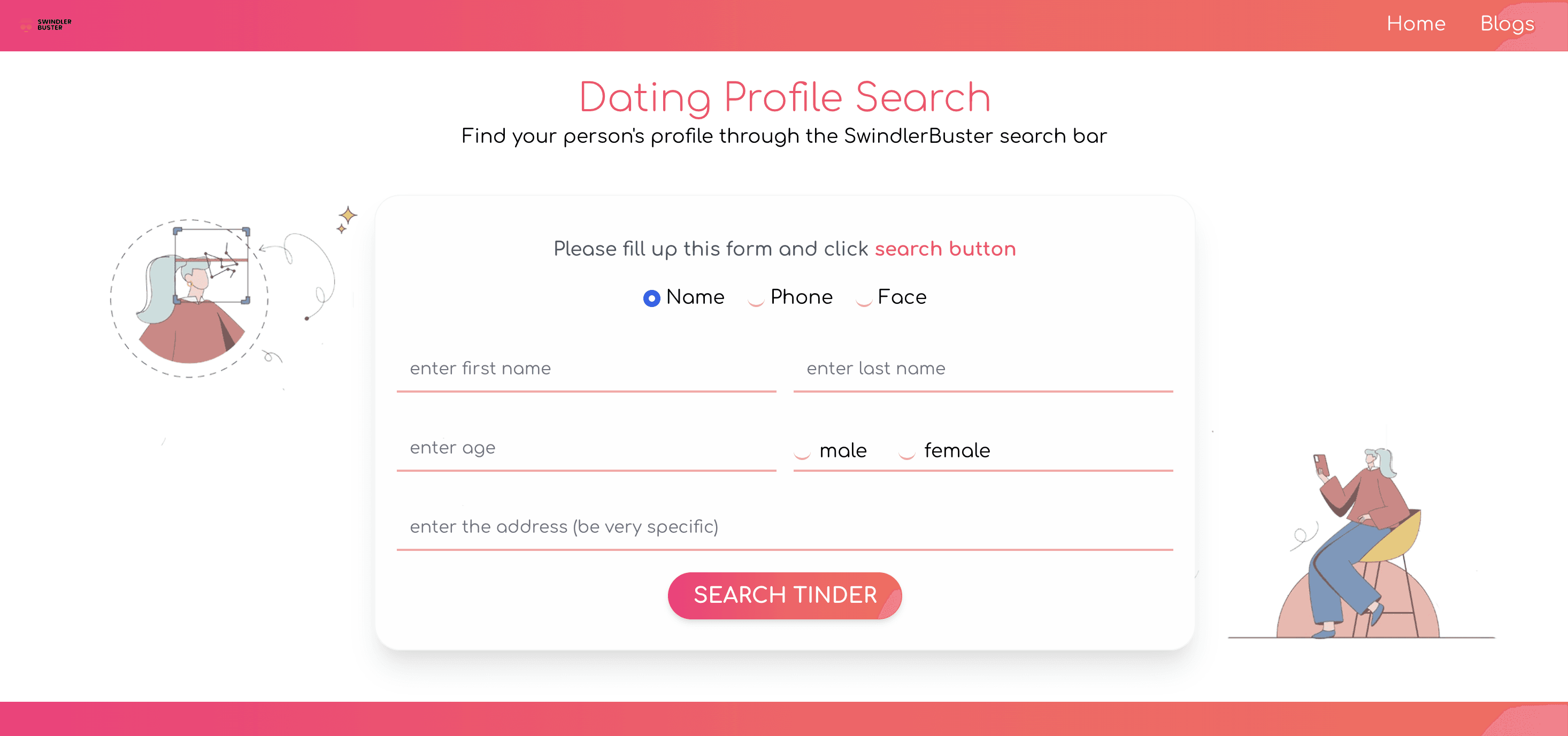 Landing page
