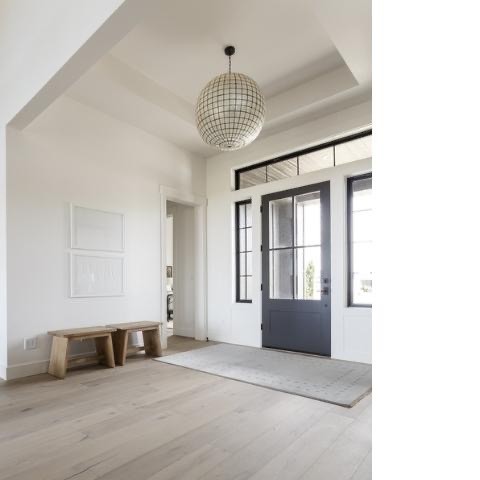 minimal neutral entry way