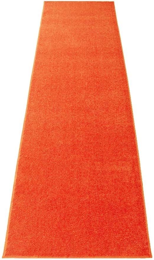 Orange carpet runner – A beautifully designed piece, perfect for adding elegance to any space.