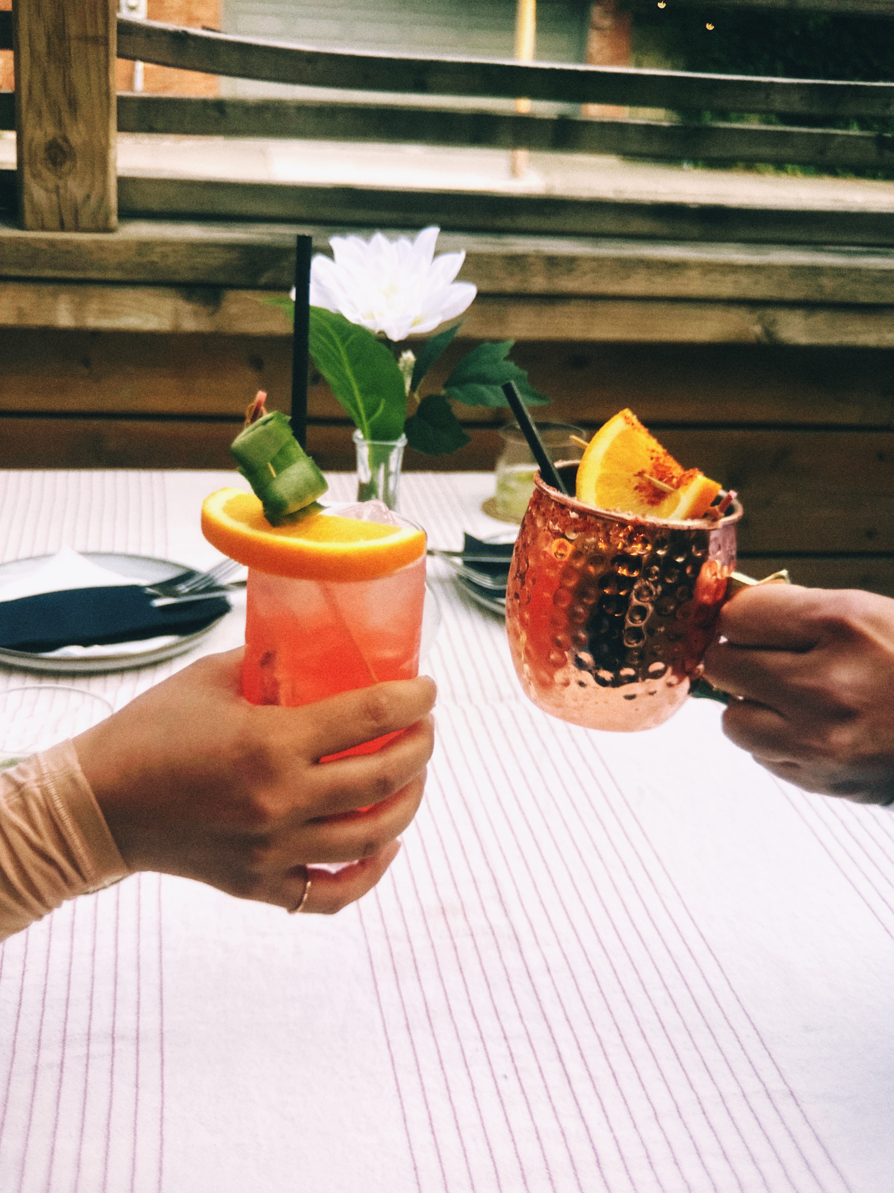 Dynamic picture of a cyclist riding downhill