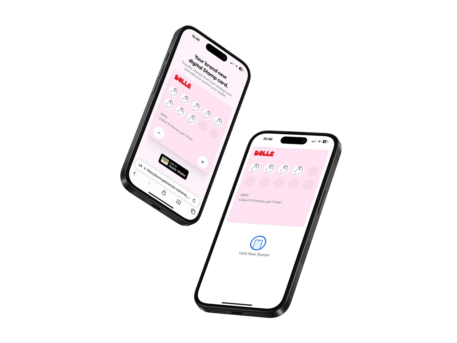 Picture of a template with Stamps