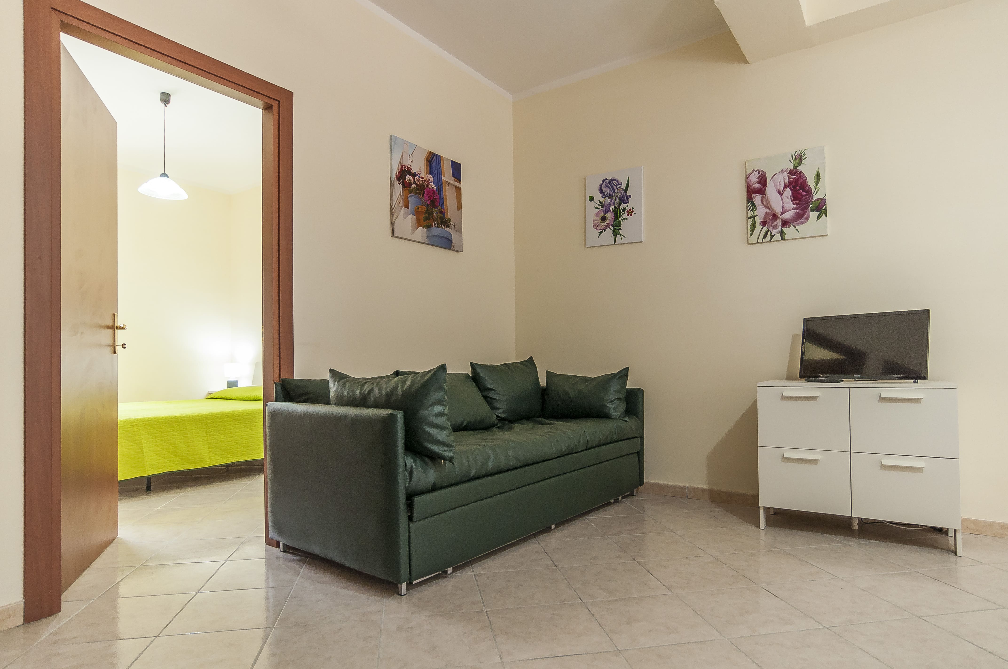 appartamento Calipso, divano letto