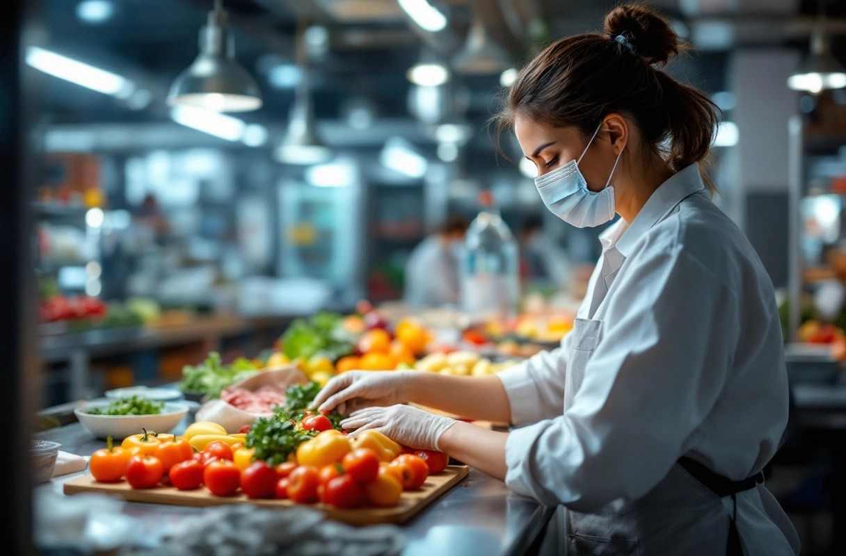 Professional image illustrating Conducting Effective Risk Assessments in Food Safety