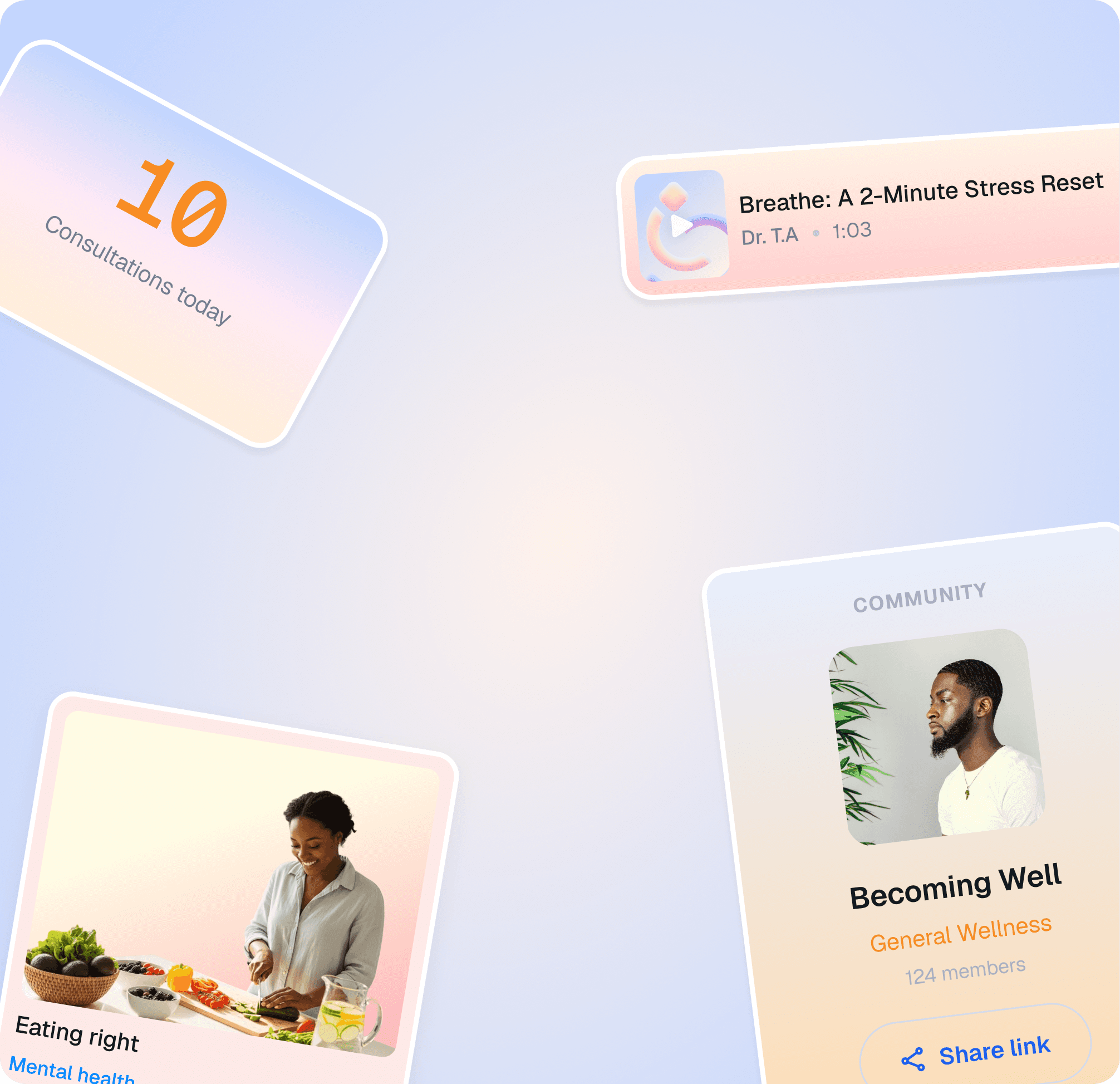 DigiCare platform interface