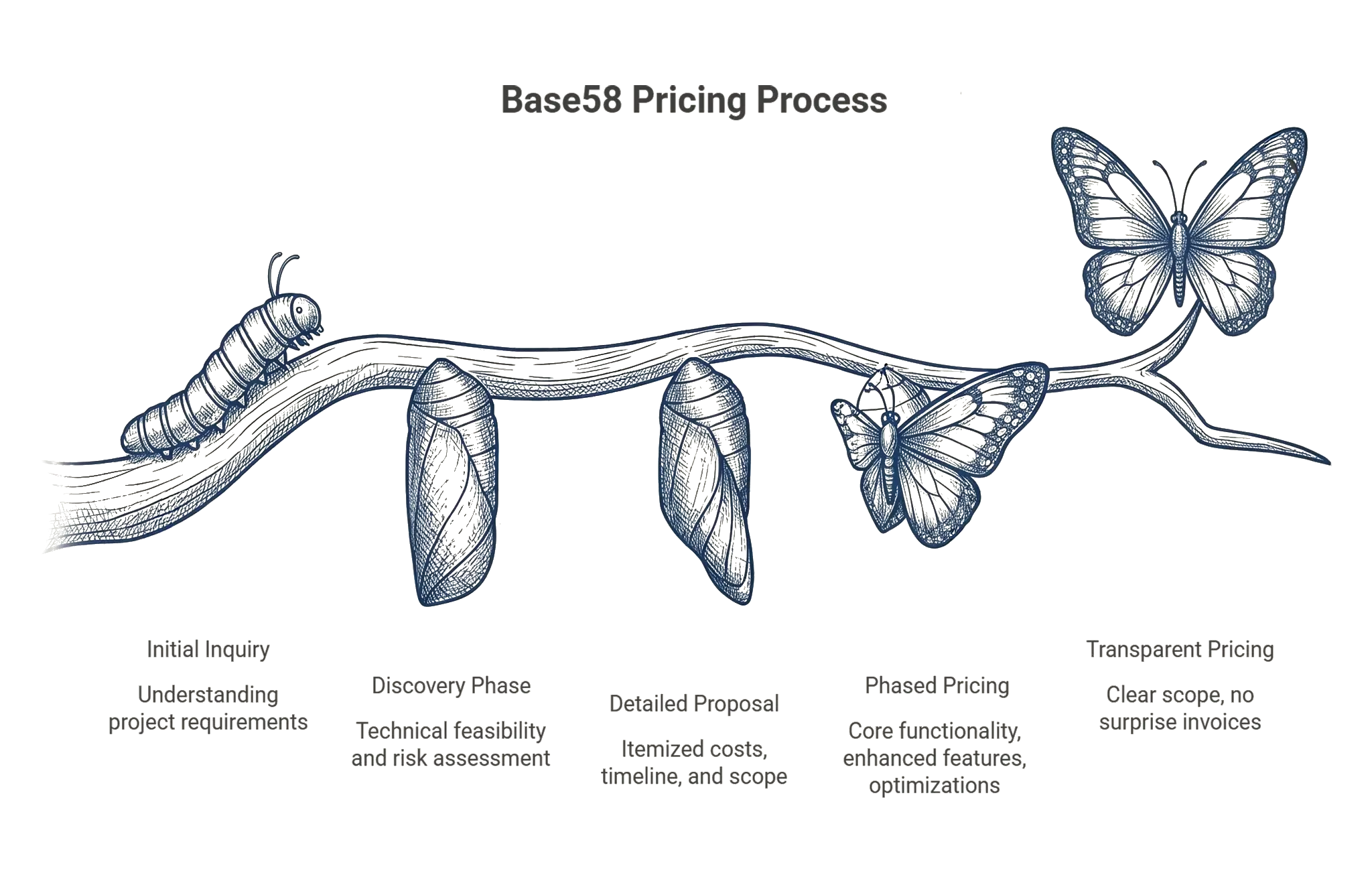 Base58 Pricing Process