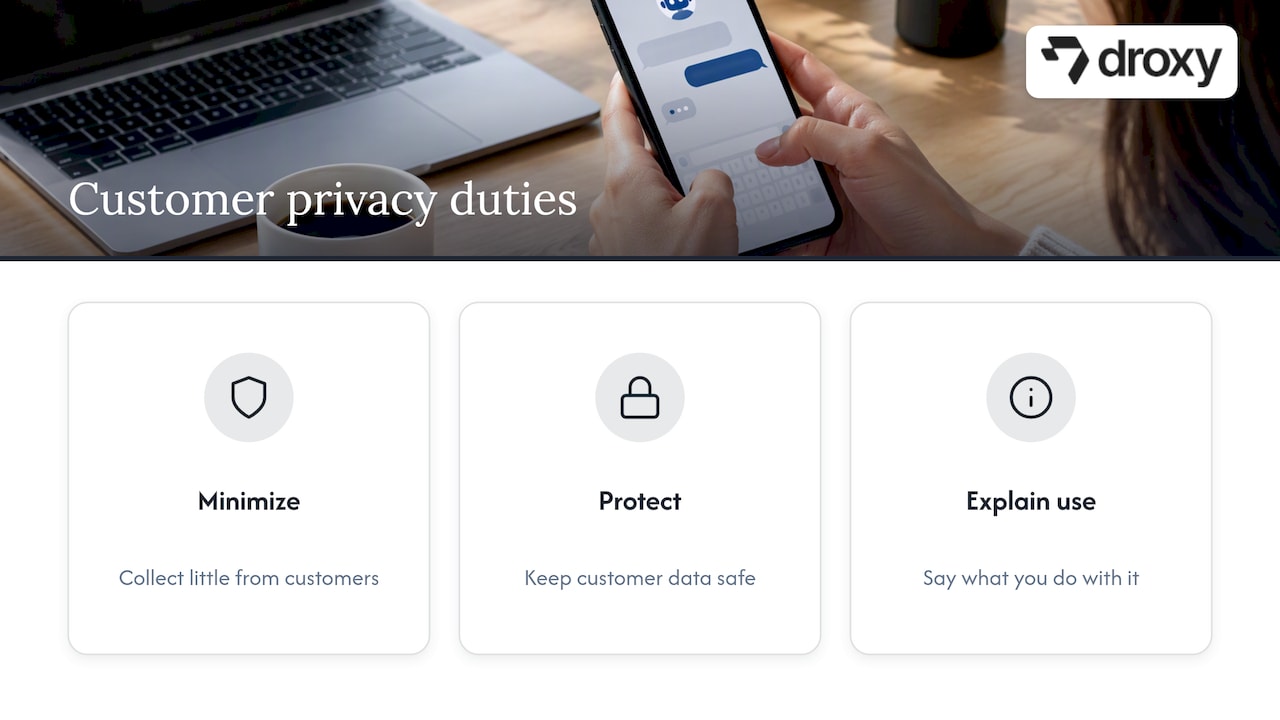 Three duties for protecting customer chat data