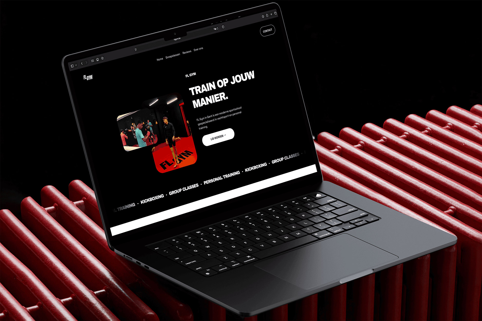 logo op visitekaartje