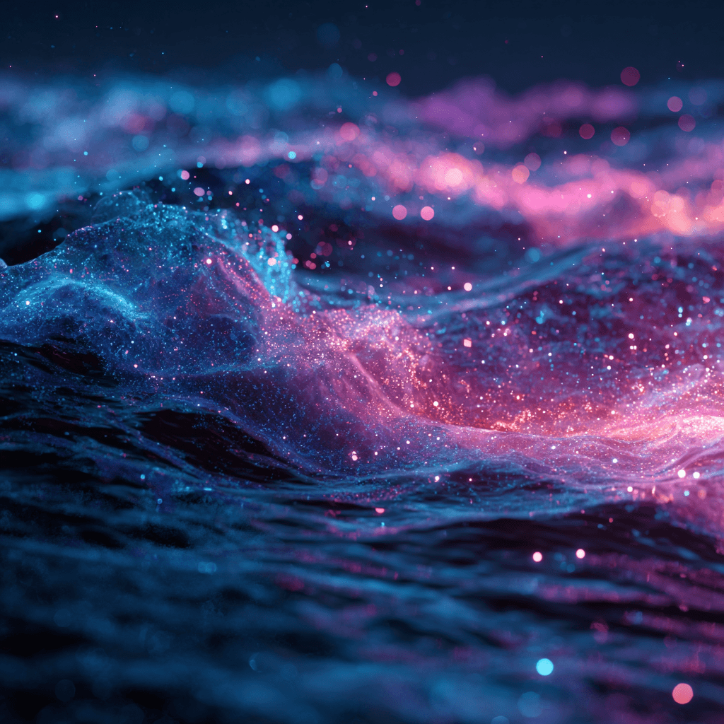 neon tide Apple Watch collection header image featuring abstract and summer.