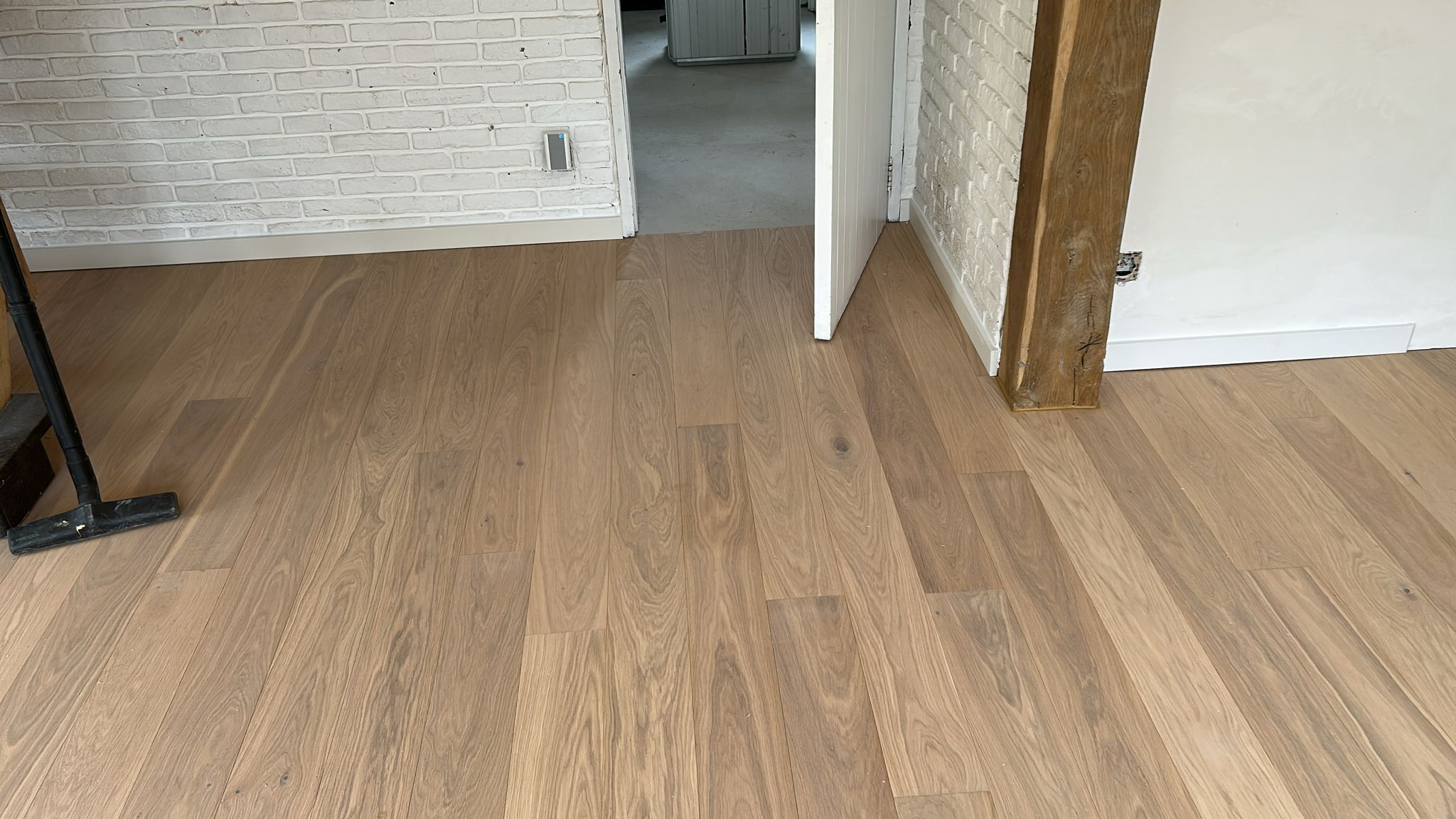 voorbeeld van een project van een eiken vloer