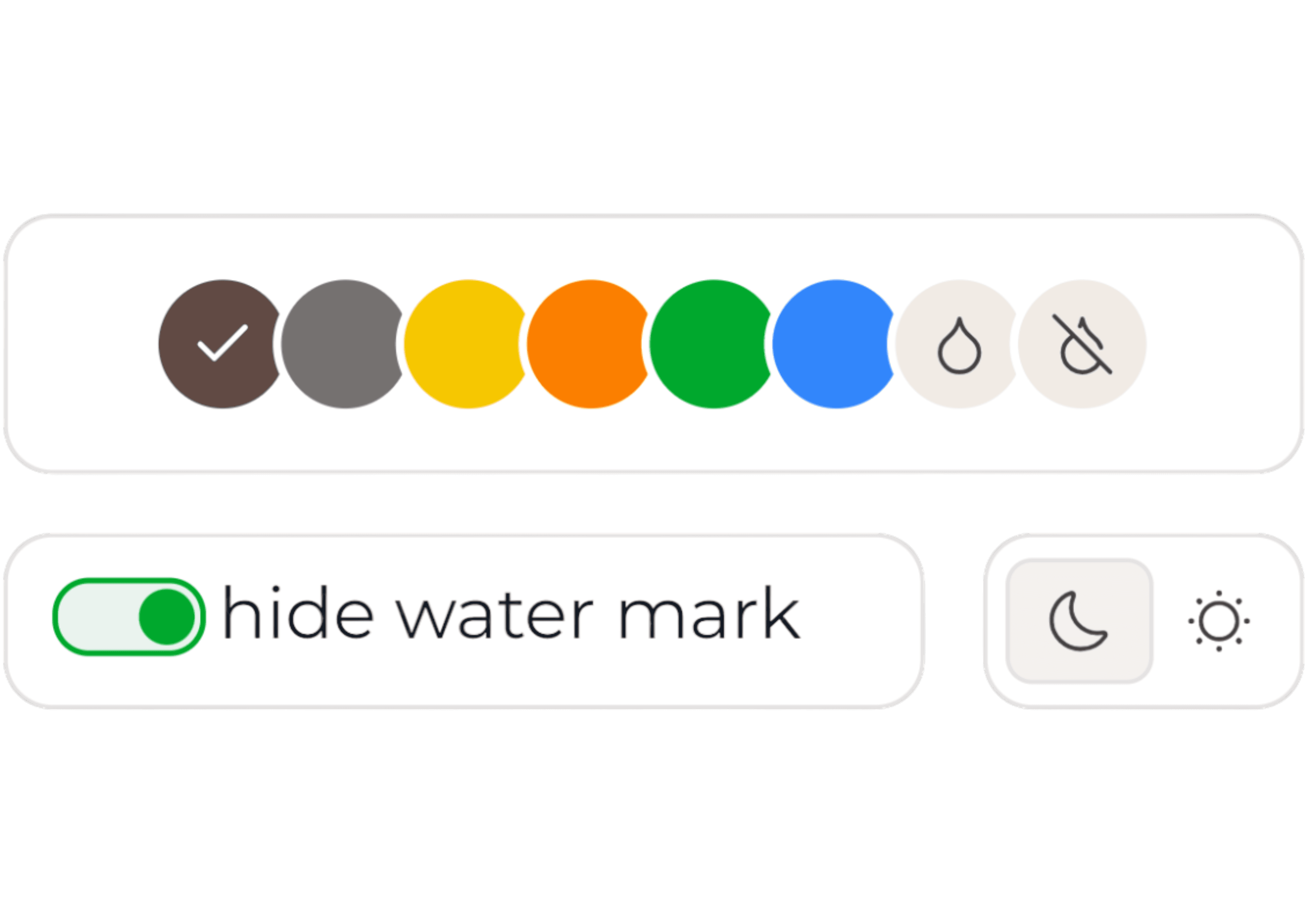 An image of Dreelio's in app customization feature