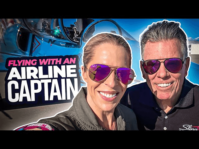 "Flying an Airline Captain in a Fighter Jet" Youtube Video thumbnail