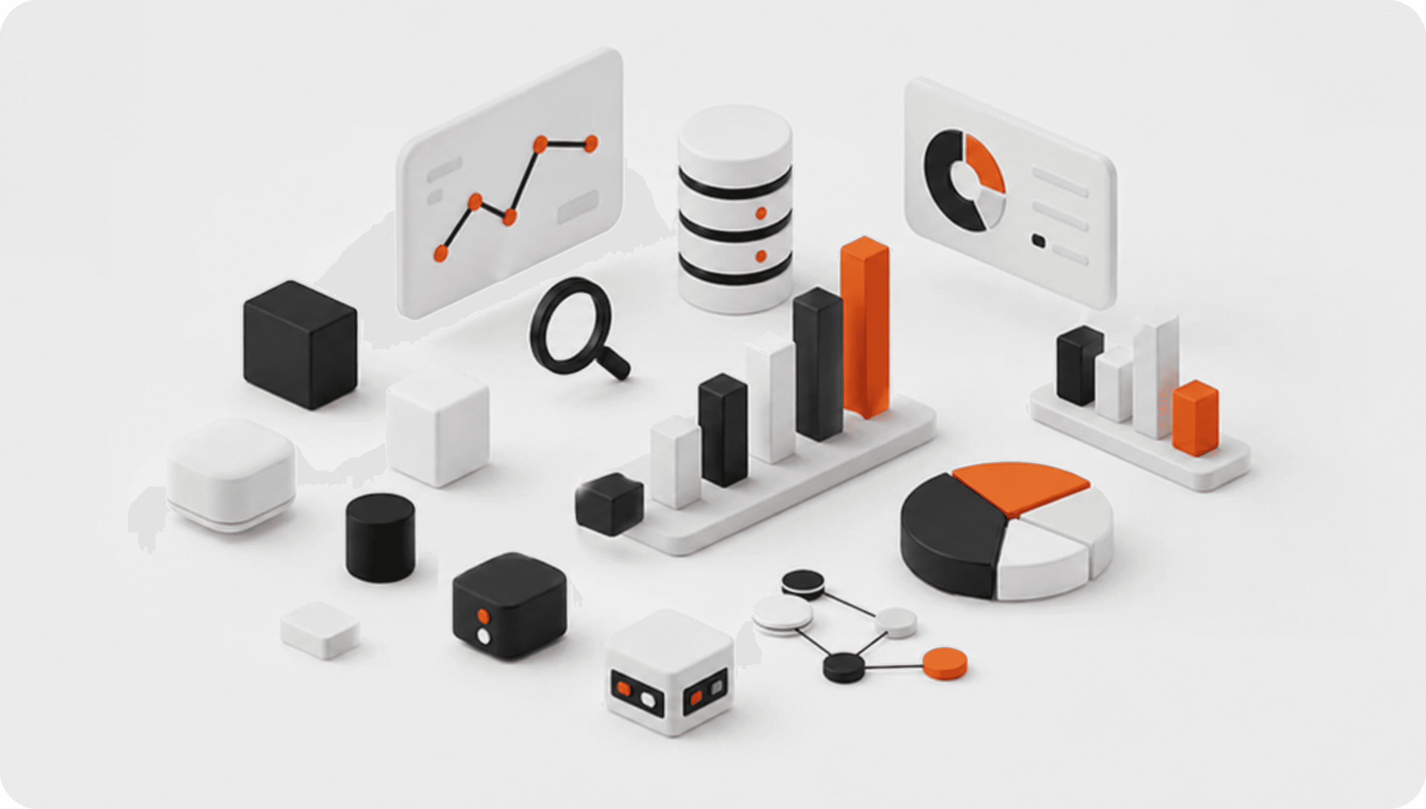 Close-up of a sleek modern electronic device with a magnetic connector and an orange logo on a metallic surface.