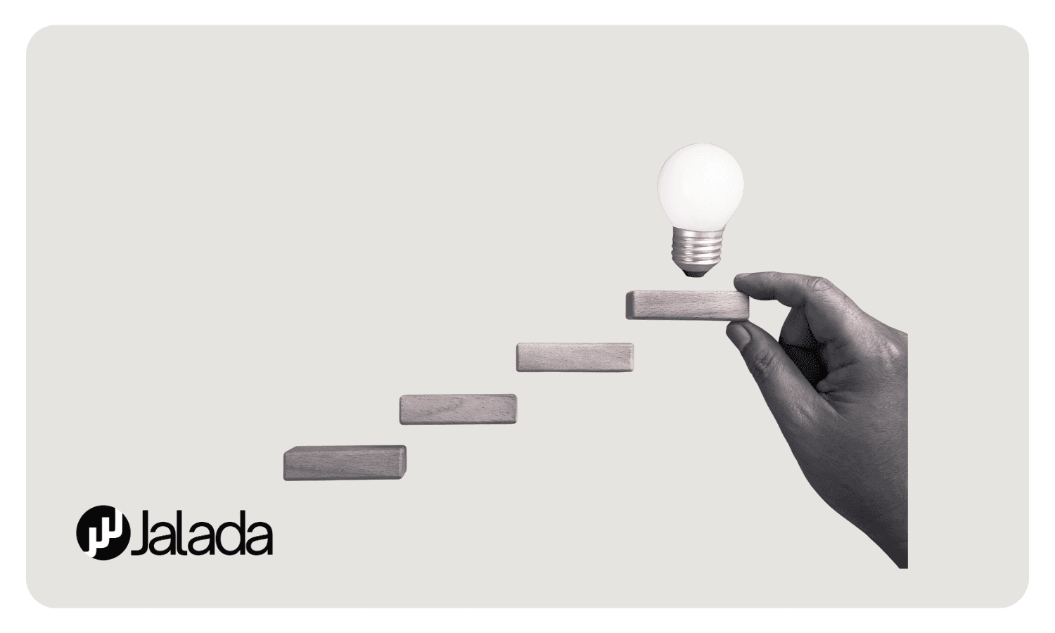 Bricks Up to Light Bulb