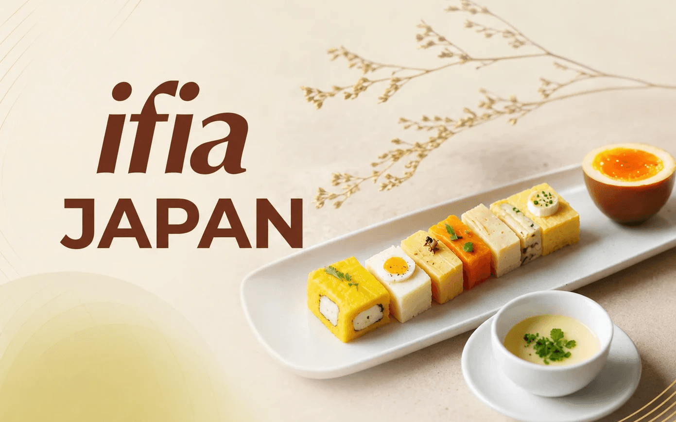 Jinyi는 타마고야키(일본식 계란말이)와 자완무시(일본식 계란찜)를 포함한 제품들을 일본 IFIA 전시회에서 선보였습니다.