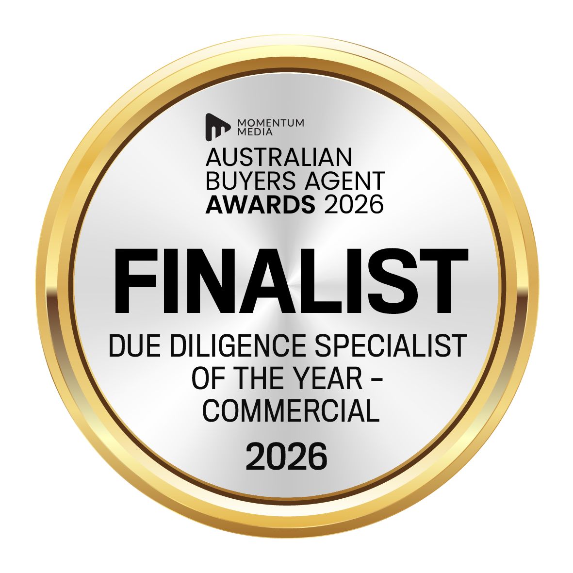Finalist, Due Diligence Specialist of the Year, Commercial