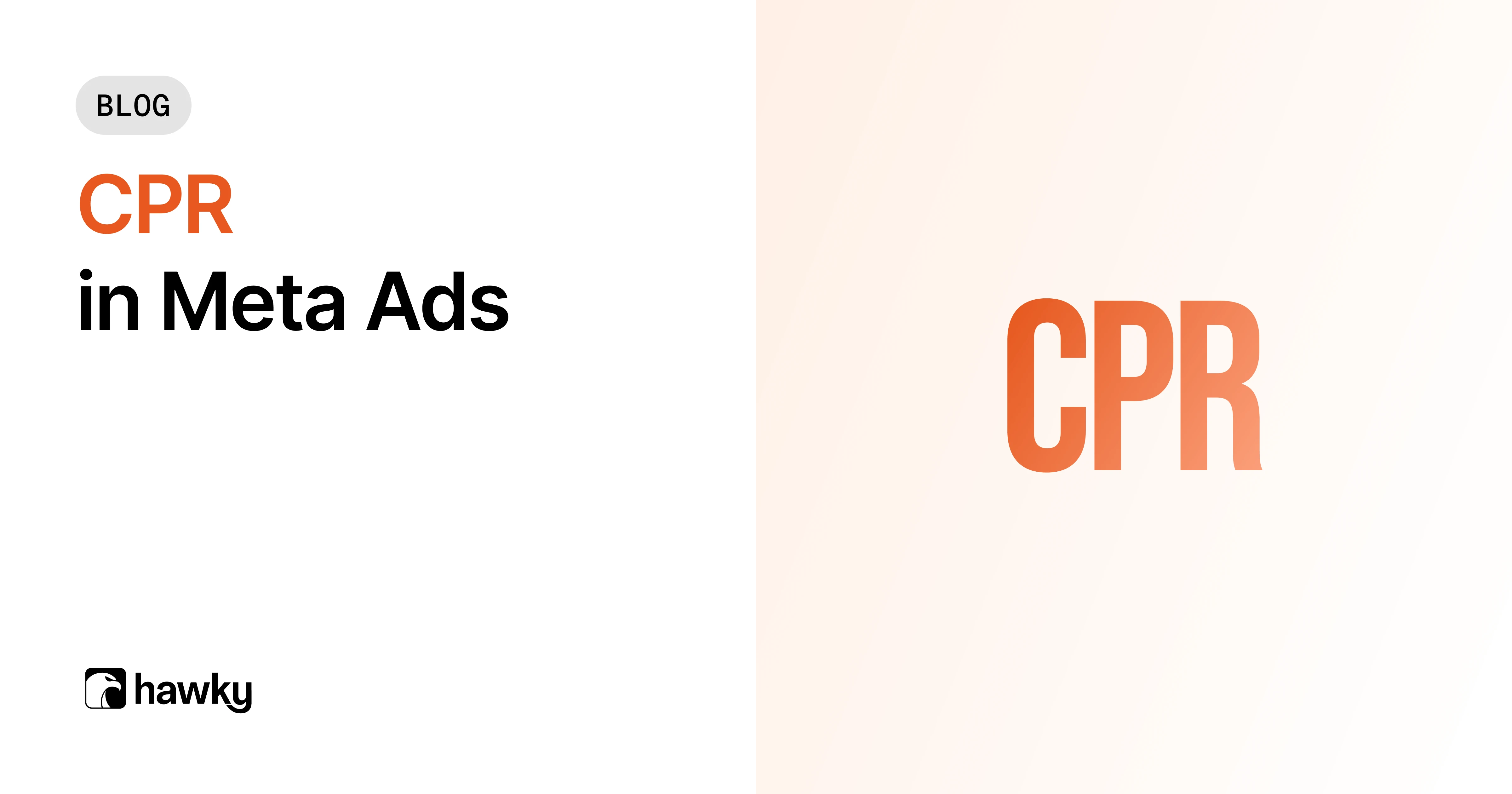Banner for CPR in Meta Ads Article