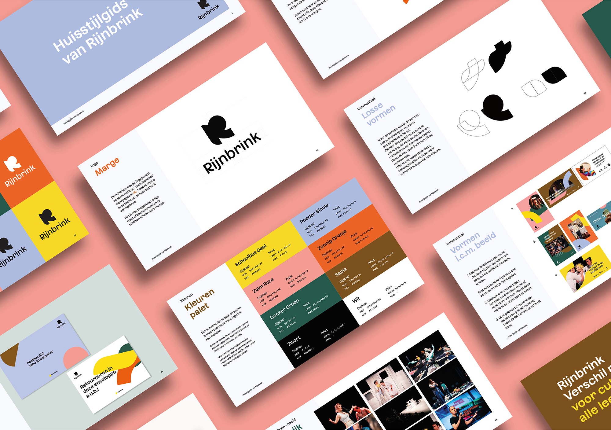 Grafisch ontwerp Rijnbrink brandguide