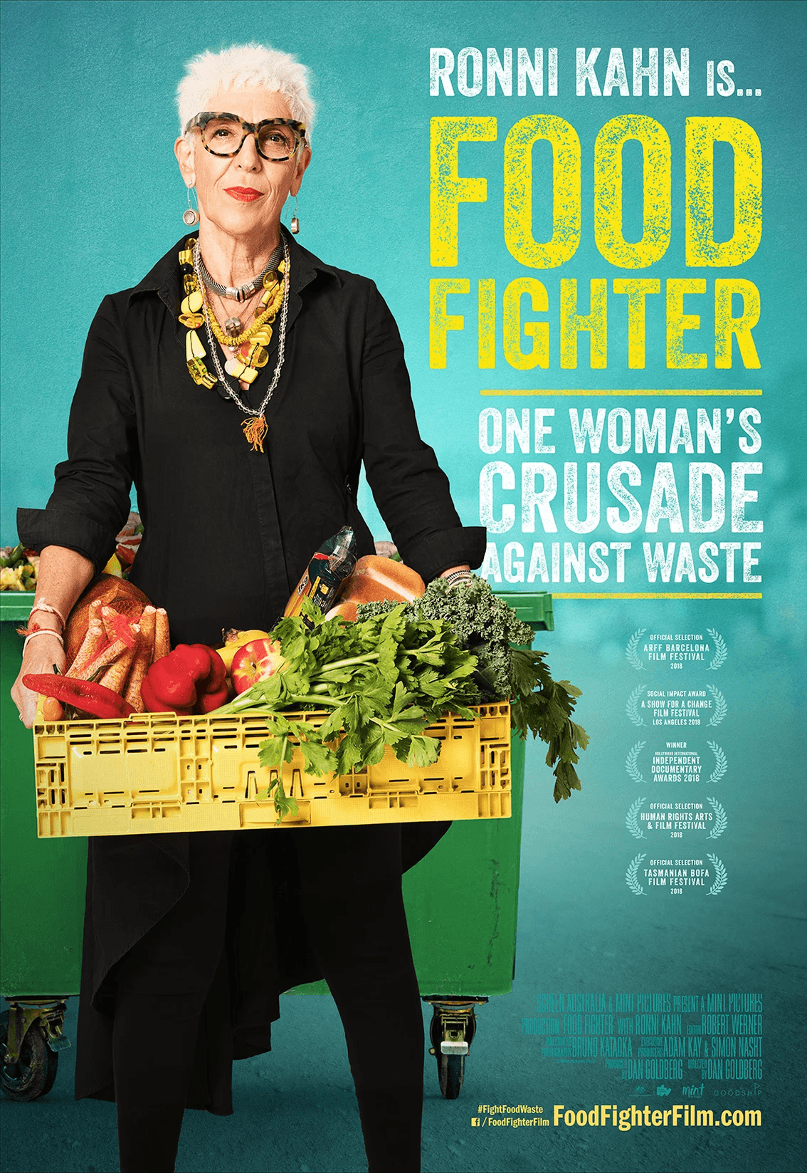 Poster for the film "Food Fighter"