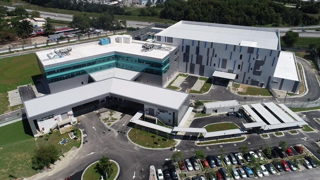 Exterior view of KVDC Data Centre project by Asima Architects