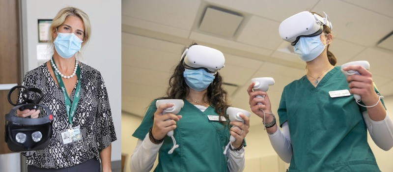 Bethany Cieslowski VR Training at George Mason University
